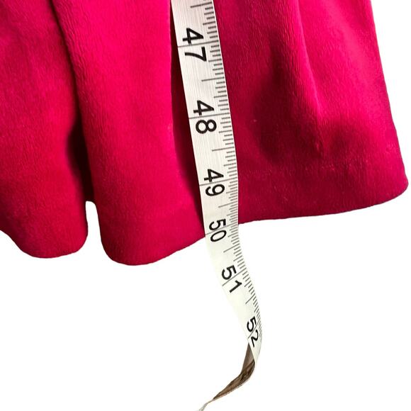 Diamond Tea women Large Bath Robe House coat Dress Vintage Pink Long floral Flaw - Picture 15 of 15